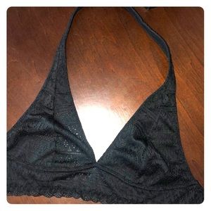 Halter lace bralette